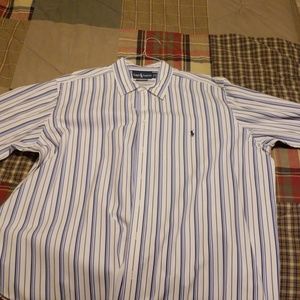 Ralph Lauren Long Sleeve Button Up Shirt Big/Tall